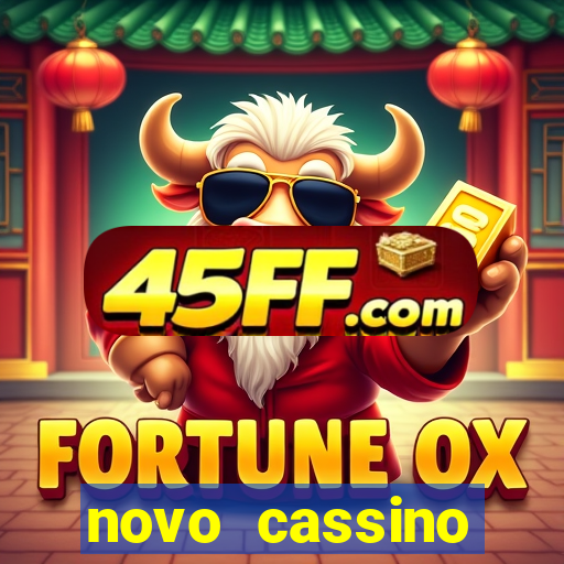 novo cassino pagando no cadastro